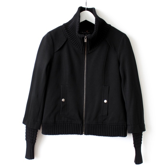 Theory Pea Coat Bomber Style Jacket, Size S - Picture 1 of 8